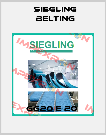 GG20 E 20  Siegling Belting