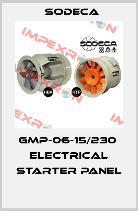 GMP-06-15/230  ELECTRICAL STARTER PANEL  Sodeca