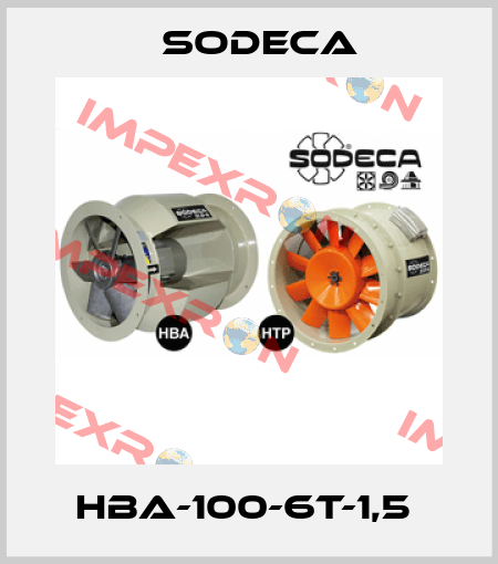 HBA-100-6T-1,5  Sodeca