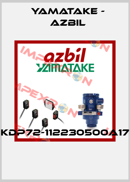 KDP72-112230500A17  Yamatake - Azbil