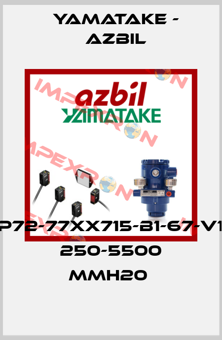 KDP72-77XX715-B1-67-V169 250-5500 MMH20  Yamatake - Azbil