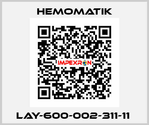 LAY-600-002-311-11  Hemomatik