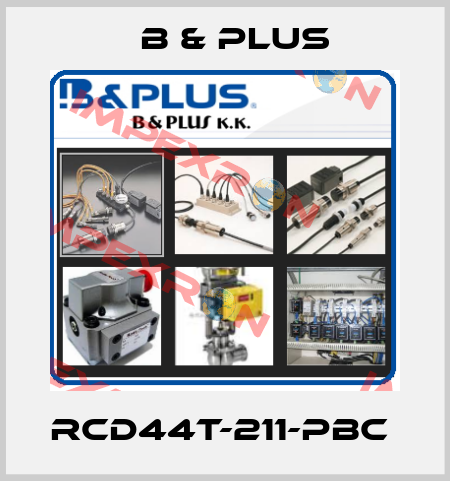 RCD44T-211-PBC  B & PLUS