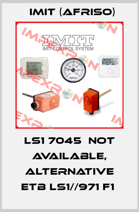 LS1 7045  not available, alternative ETB LS1//971 F1  IMIT (Afriso)