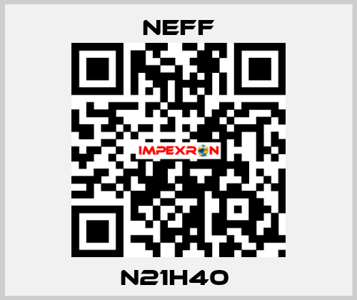 N21H40  Neff