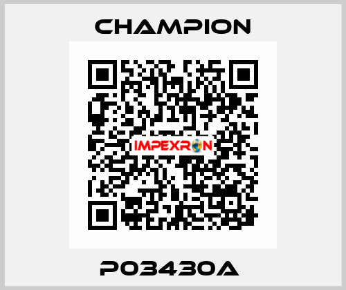 P03430A  Champion