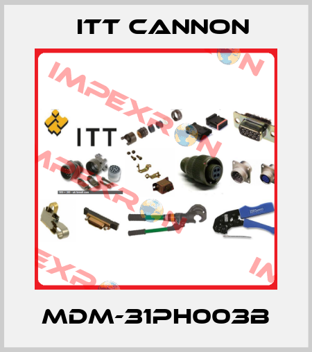MDM-31PH003B Itt Cannon