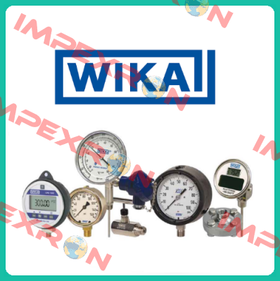 PRESSURE GAUGE WITH LIQUID FILLING , 0-500 MM H2O  Wika