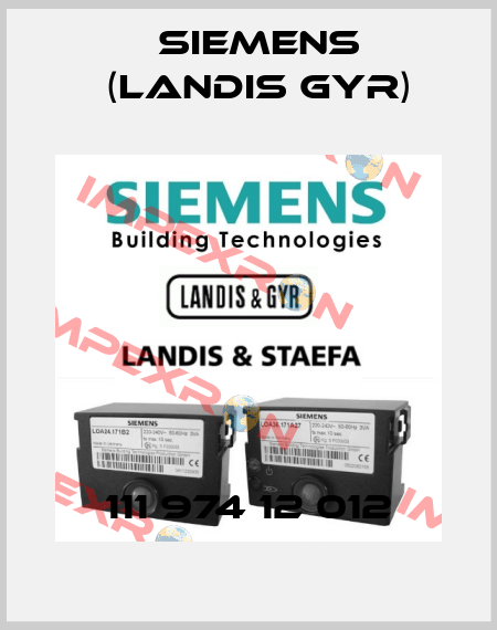 111 974 12 012 Siemens (Landis Gyr)