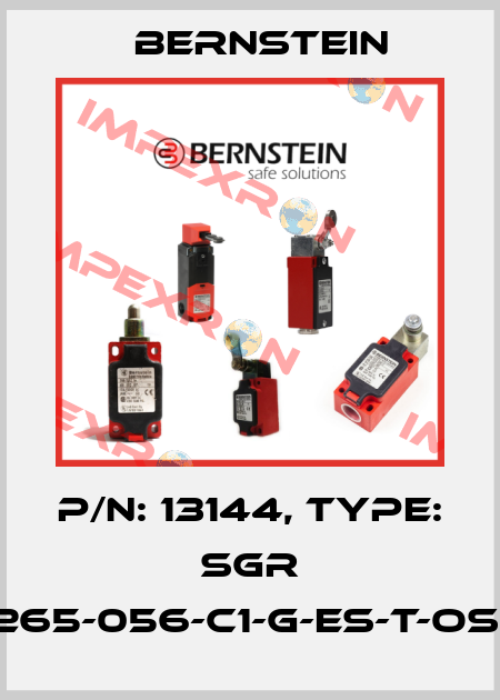 P/N: 13144, Type: SGR 15-265-056-C1-G-ES-T-OSE-5 Bernstein