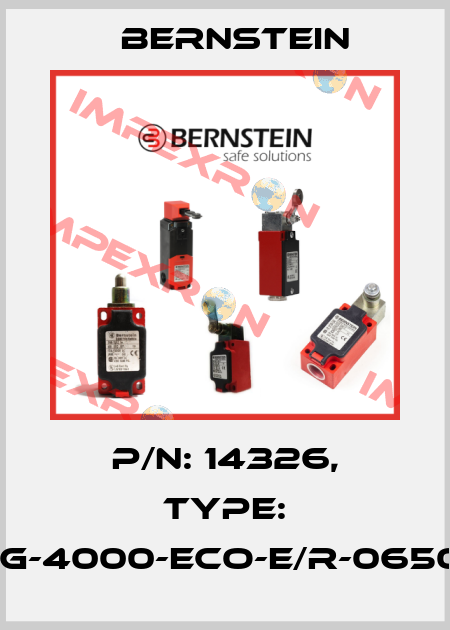 P/N: 14326, Type: SULG-4000-ECO-E/R-0650-30 Bernstein
