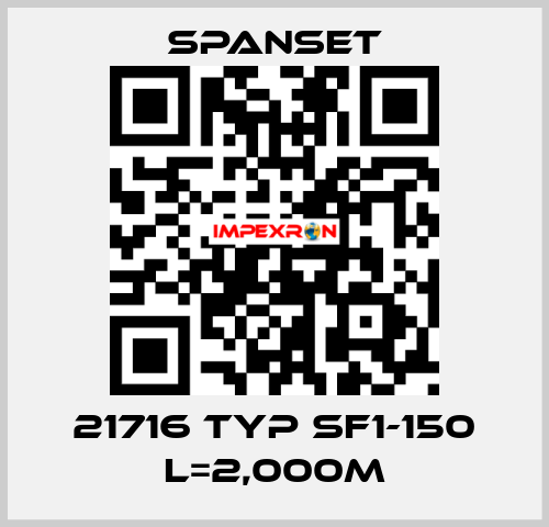 21716 Typ SF1-150 L=2,000m SpanSet