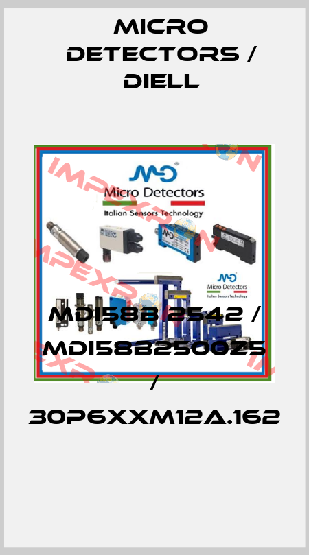 MDI58B 2542 / MDI58B2500Z5 / 30P6XXM12A.162
 Micro Detectors / Diell
