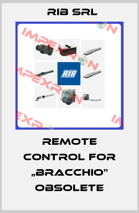remote control for „Bracchio“ obsolete Rib Srl