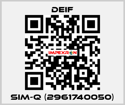 SIM-Q (2961740050) Deif