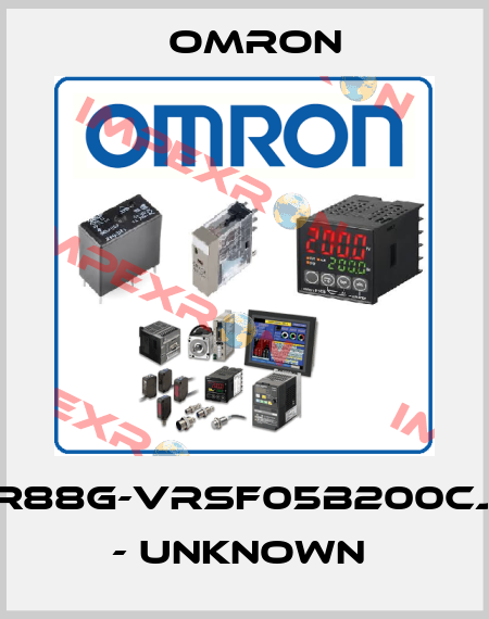 R88G-VRSF05B200CJ - UNKNOWN  Omron