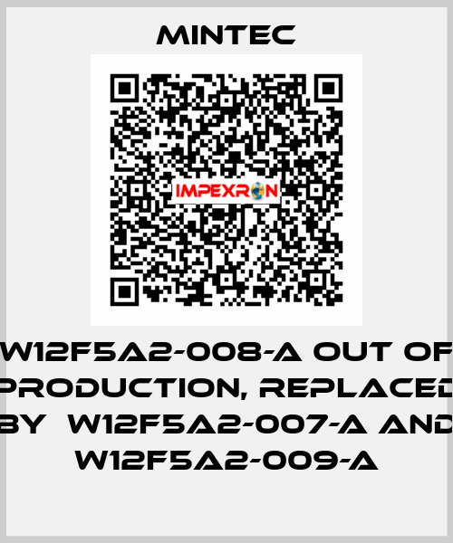 W12F5A2-008-A out of production, replaced by  W12F5A2-007-A and W12F5A2-009-A MINTEC
