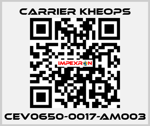 CEV0650-0017-AM003 Carrier Kheops