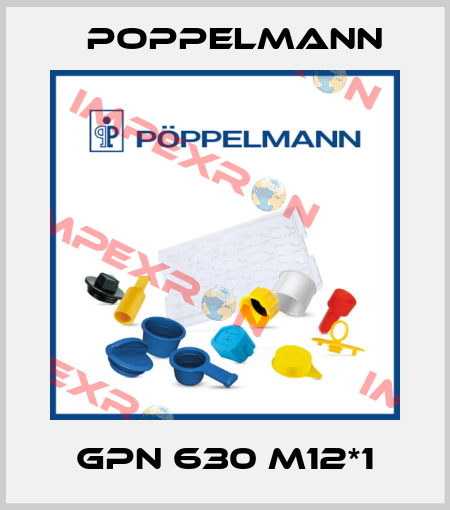 GPN 630 M12*1 Poppelmann