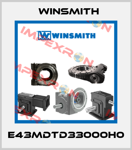 E43MDTD33000H0 Winsmith