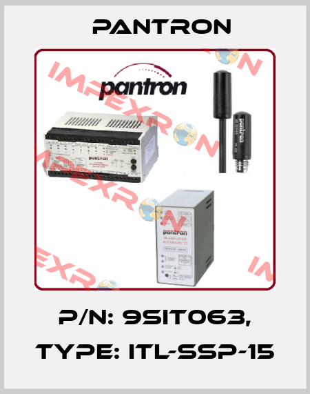 p/n: 9SIT063, Type: ITL-SSP-15 Pantron