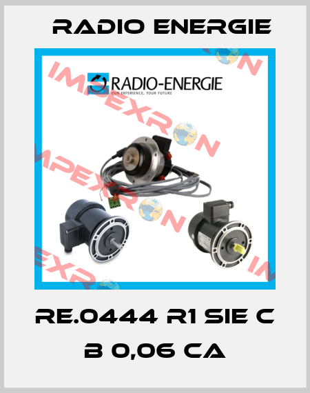 RE.0444 R1 SIE C B 0,06 CA Radio Energie