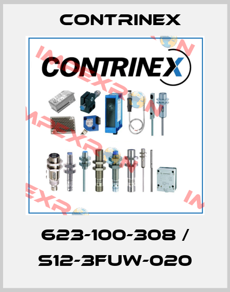 623-100-308 / S12-3FUW-020 Contrinex