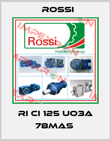 RI CI 125 UO3A 78MAS  Rossi