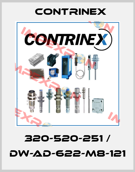 320-520-251 / DW-AD-622-M8-121 Contrinex