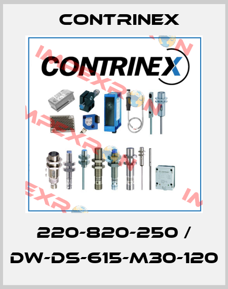 220-820-250 / DW-DS-615-M30-120 Contrinex