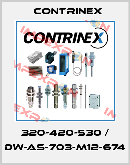 320-420-530 / DW-AS-703-M12-674 Contrinex