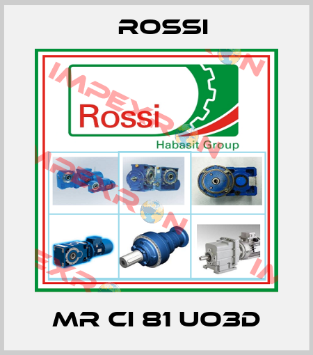 MR CI 81 UO3D Rossi