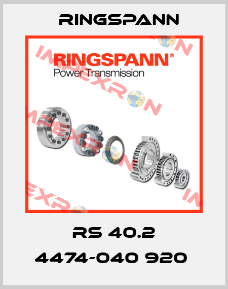 RS 40.2 4474-040 920  Ringspann