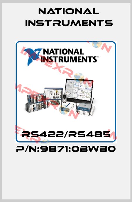 RS422/RS485 P/N:9871:0BWB0  National Instruments