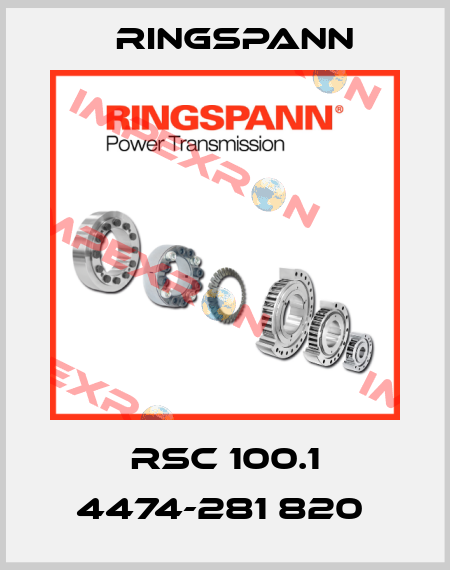 RSC 100.1 4474-281 820  Ringspann