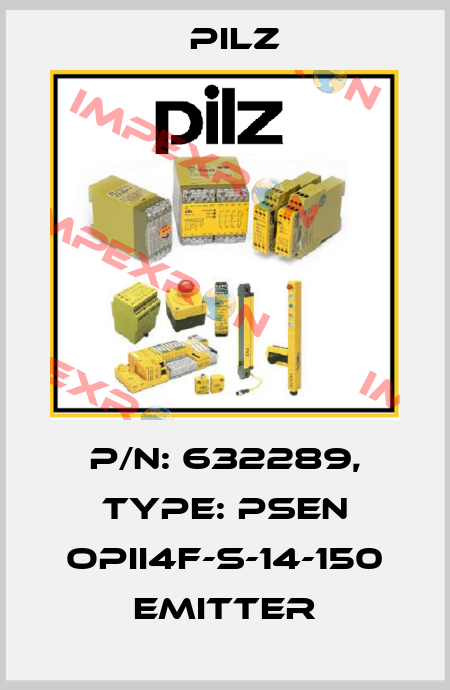 p/n: 632289, Type: PSEN opII4F-s-14-150 emitter Pilz