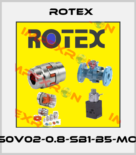 30150V02-0.8-SB1-B5-MO-S8 Rotex