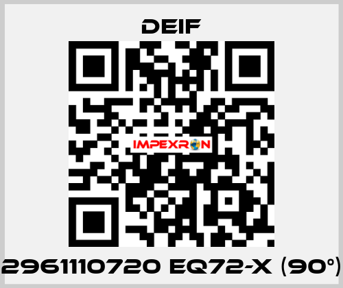 2961110720 EQ72-x (90°) Deif