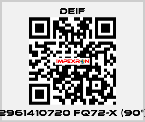 2961410720 FQ72-x (90°) Deif