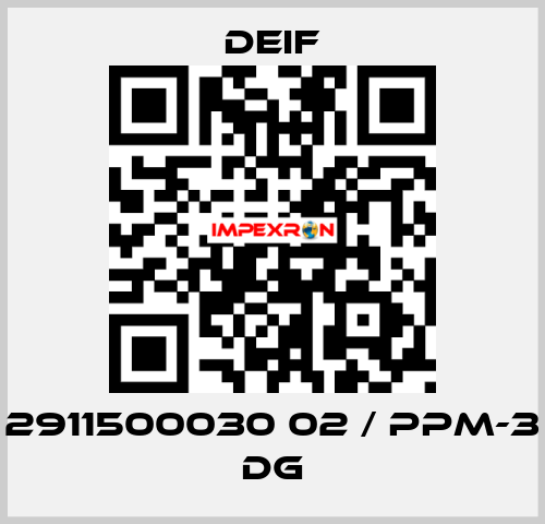 2911500030 02 / PPM-3 DG Deif