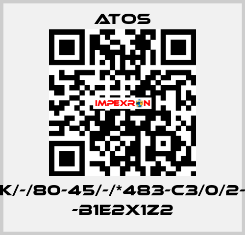 CK/-/80-45/-/*483-C3/0/2-H -B1E2X1Z2 Atos