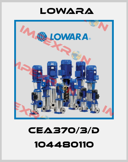 CEA370/3/D 104480110 Lowara
