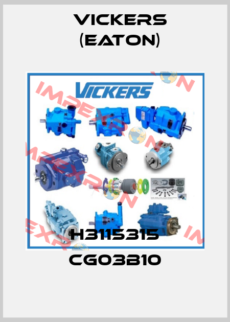 H3115315 CG03B10 Vickers (Eaton)