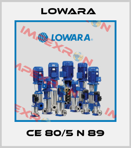 CE 80/5 N 89 Lowara