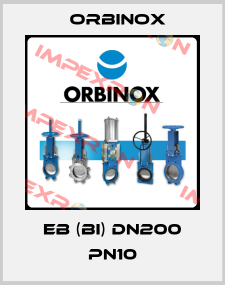 EB (Bi) DN200 PN10 Orbinox