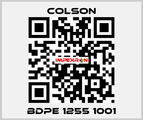 BDPE 1255 1001 Colson