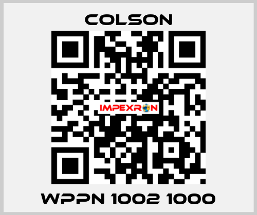 WPPN 1002 1000 Colson