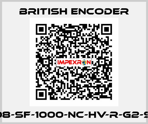 260/1-08-SF-1000-NC-HV-R-G2-ST-IP50 British Encoder
