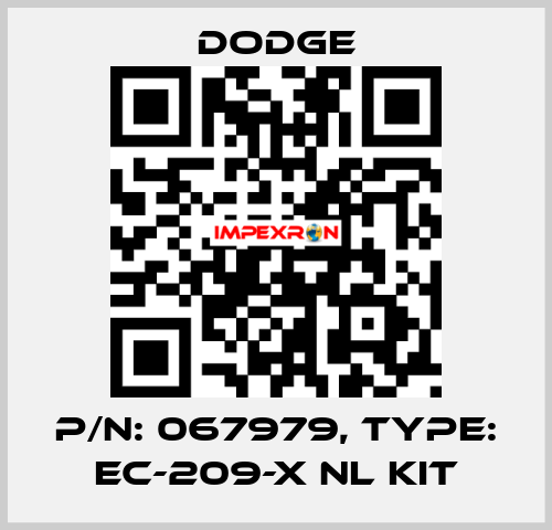 p/n: 067979, Type: EC-209-X NL KIT Dodge