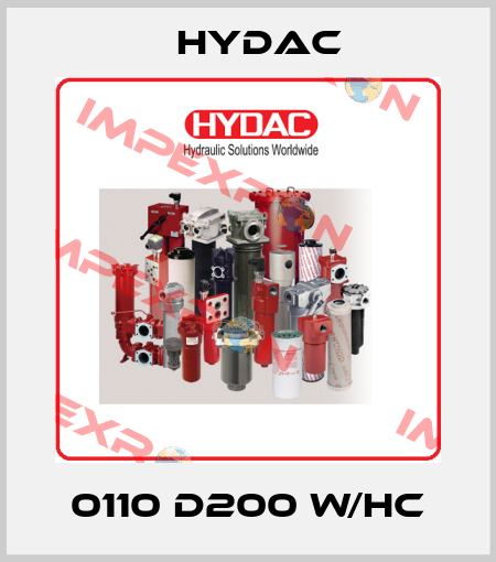 0110 D200 W/HC Hydac